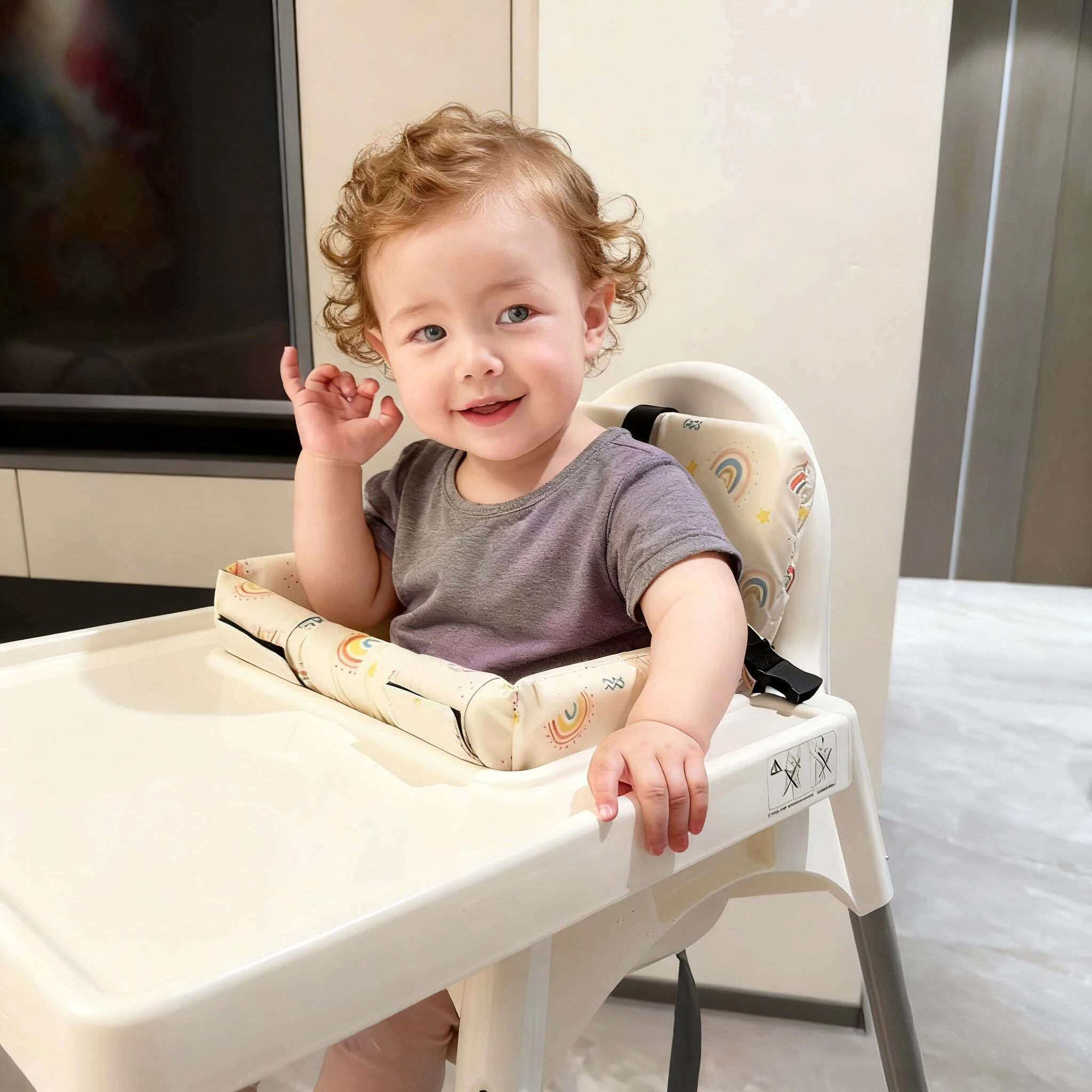 Funda para carrito de compras para bebé, funda para silla alta, funda para carrito de comestibles, funda para asiento de carrito para bebé, asiento para carrito de compras