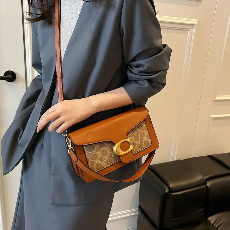 Bolso de lujo retro de primavera, nuevo, para las cuatro estaciones, bolso de hombro, bandolera, múltiples estilos, bolso de mano exquisito para la noche