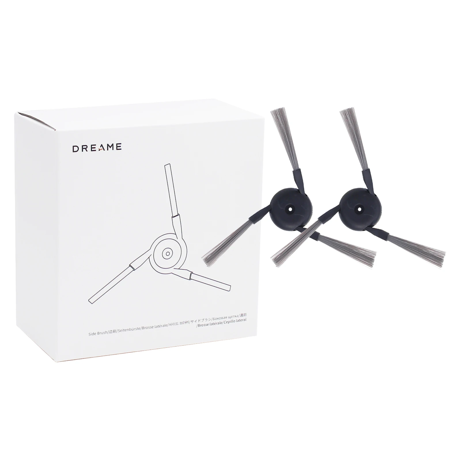 【Opcional】Accesorios originales para aspiradora Robot Dreame X40 Ultra, cepillo de rodillo, filtro, bolsa para el polvo, paño de fregona, cepillo lateral.