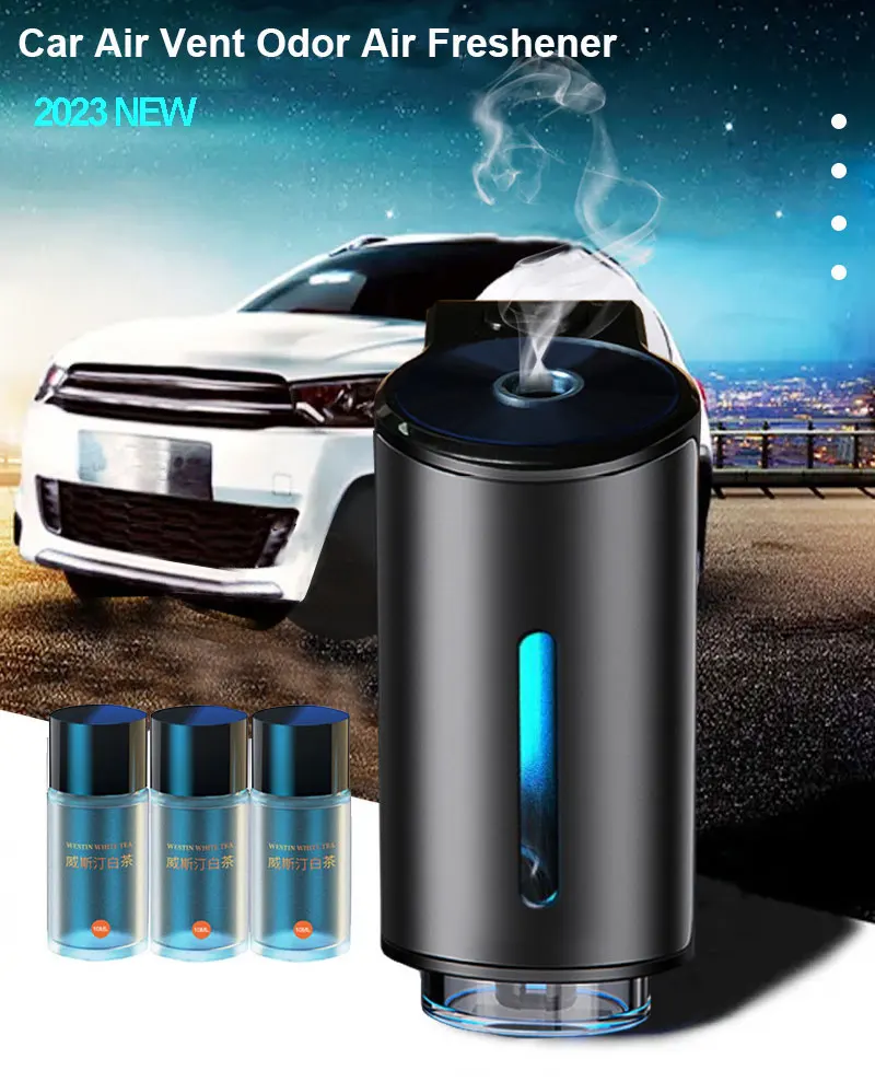 Recarga de Aceite Esencial para Difusor Eléctrico de Aroma para Auto, Aroma Agradable, Colonia, Océano, Té Blanco, Rosa, Lavanda, Ambientador