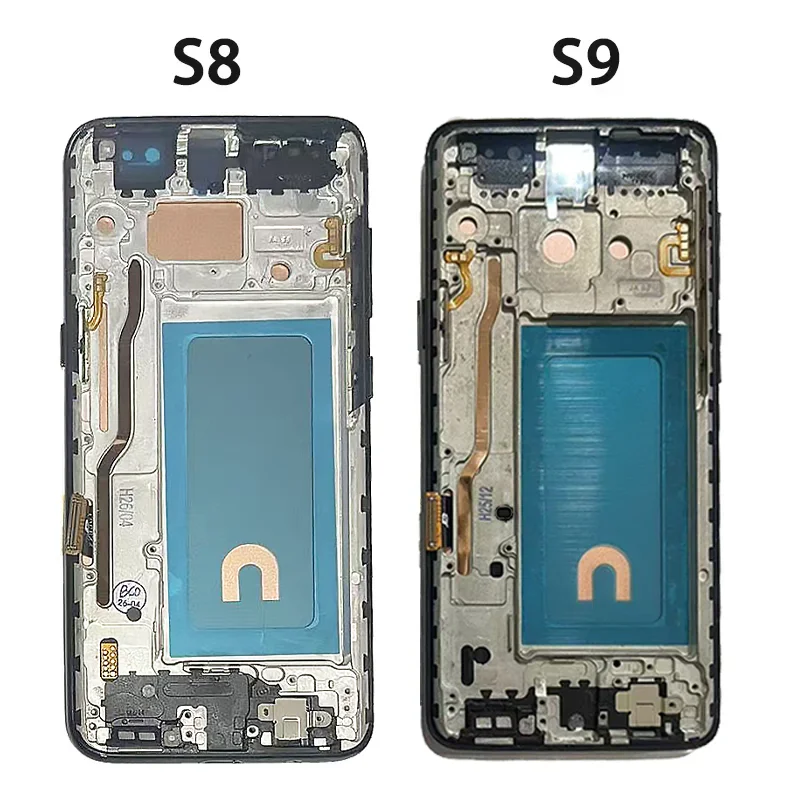 Pantalla LCD Táctil con Marco 100% Probada y Nueva para Samsung S8 G950 G950F SM-G950FD, Pantalla para Samsung S9 G960 SM-G960F