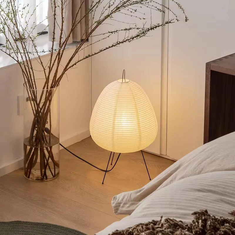 Lámpara de Escritorio LED Nórdica Wabi Sabi, Lámpara Decorativa Interior con Alimentación USB, Adecuada para Sala de Estar, Mesita de Noche, Dormitorio y Mesa de Comedor