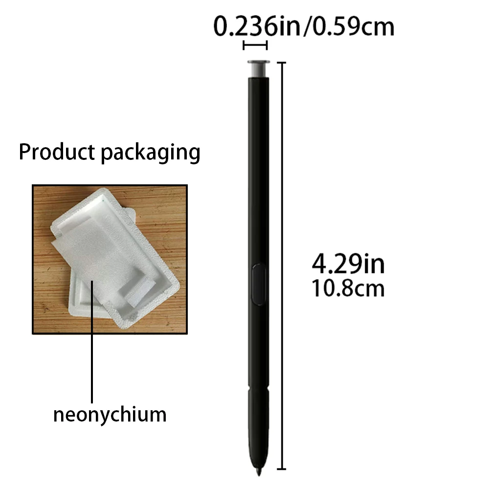 Repuesto de S Pen EJ-PS928 Compatible con Samsung Galaxy S24 Ultra 5G SM-S928U SM-S928B, Lápiz Óptico Pasivo EMR sin Bluetooth
