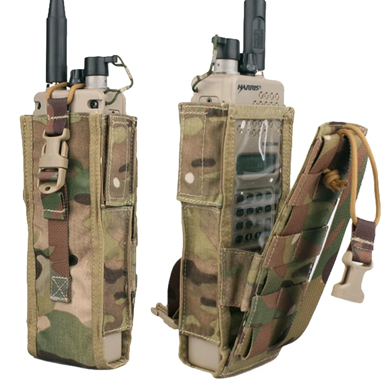 Emersongear - Bolsa para Radio PRC148/152, Bolsa Molle Multiusos, Bolsillo para Radio para Caza al Aire Libre, Entrenamiento, Senderismo, Nailon EM8350