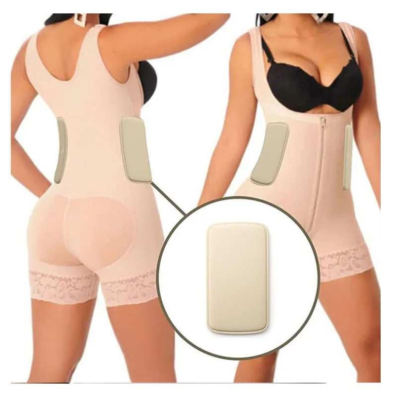 Tablero Lateral de compresión Abdominal, 2 piezas, recuperación postcirugía Flexible, placas de recuperación de liposucción, protectores de espumas laterales