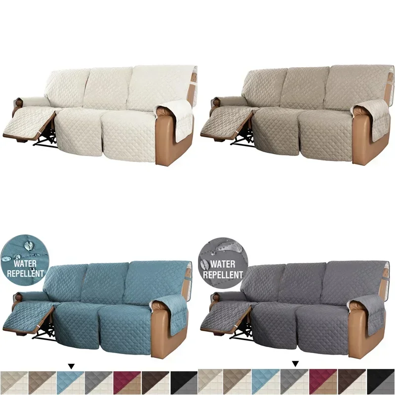 Funda de sofá reclinable de 1/2/3 plazas, alfombrilla para sofá para perros y niños, fundas para sofá, tumbona relajante, toalla, fundas para sillón