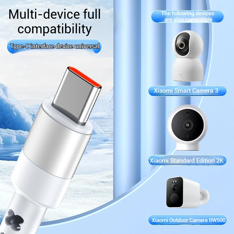 Cable de Carga Tipo-C Trenzado Extra Largo, Apto para Cámaras de Coche, Impresoras y Cables de Extensión USB, Cable de Datos de 3m, 5m, 8m, 12m