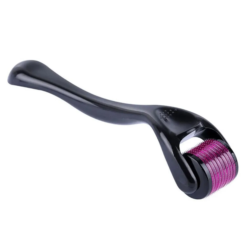 Derma Roller de Titanio de 540 Pines, Microneedling, Dermaroller para el Cuidado del Cabello, Barba y Piel, Microagujas, Herramienta de Belleza Facial, 0.25mm