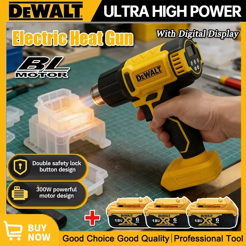 Herramientas Eléctricas Multifuncionales DeWalt, Amoladora Angular Inalámbrica sin Escobillas, Cortadora, Llave Eléctrica, Pulidora, Bomba de Aire, Pistola de Calor para 18v