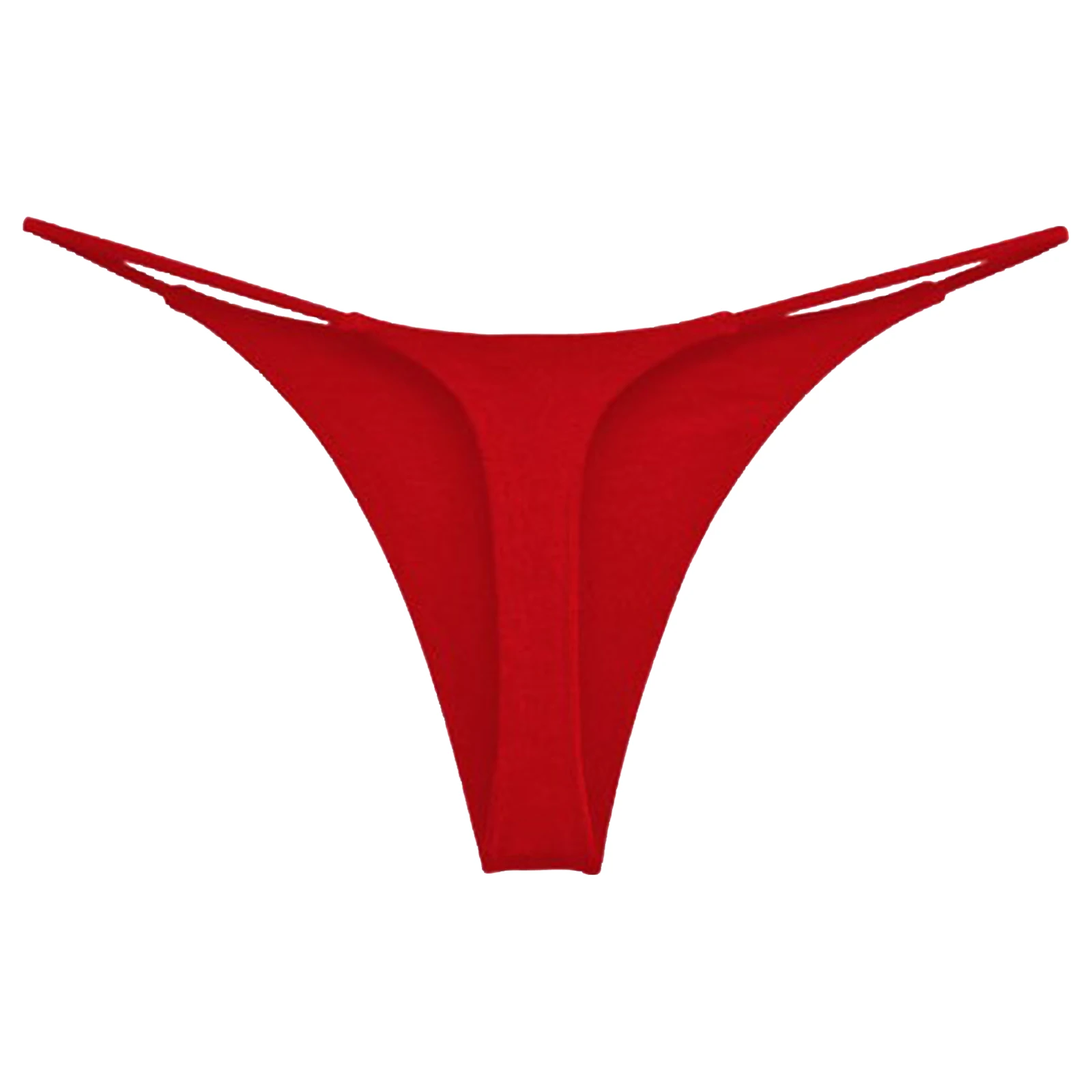 Bikini atrevido de playa para mujer, bragas para tomar el sol, tangas, calzoncillos, traje de baño, ropa interior de tiro bajo, tangas con espalda en T, traje de baño