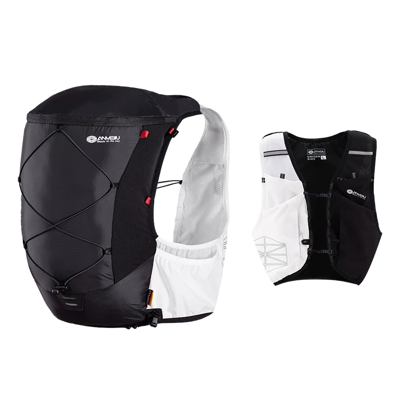 ANMEILU-mochila ligera de hidratación todoterreno de 10L, chaleco, matraz de vejiga de agua suave para senderismo, deportes de pista, correr, carrera de maratón