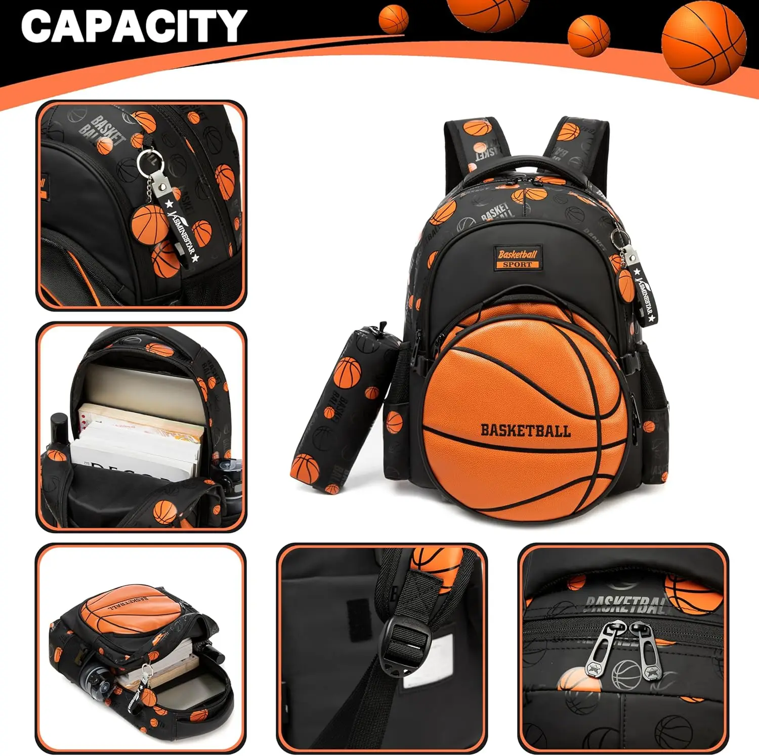 Mochila Escolar para Niños con Lonchera y Estuche para Lápices - Ideal para Adolescentes y Estudiantes de Secundaria