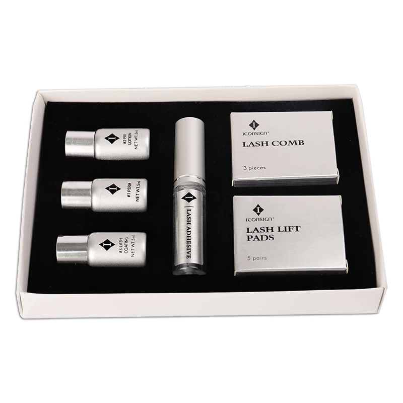 ICONSIGN-Juego de levantamiento de pestañas permanente, herramientas de maquillaje de belleza para cilios, 3-5 minutos, nueva versión