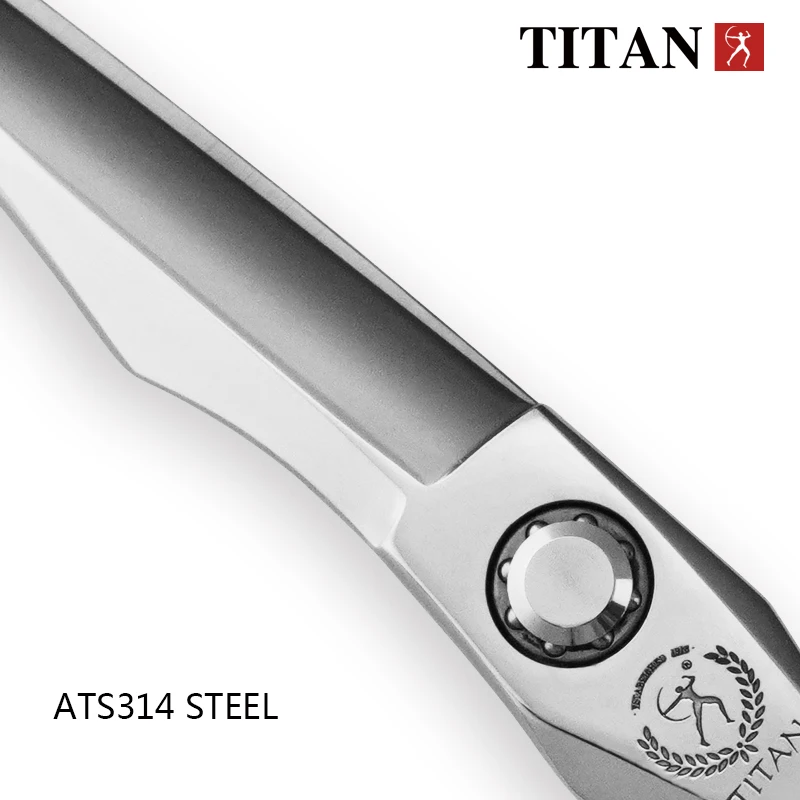 Tijeras de Peluquería Profesionales Titan Original, Tijeras de Corte y Entresacado de 6.0 Pulgadas, Acero Inoxidable ATS314
