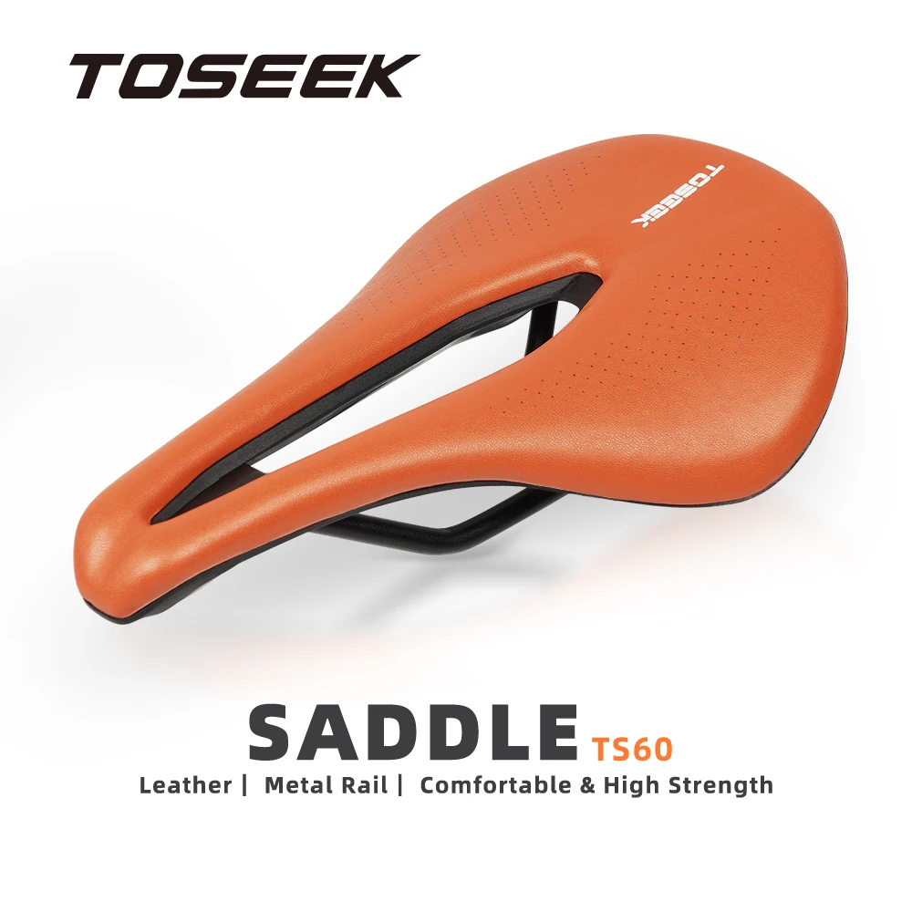 TOSEEK EVA ultraligero transpirable cómodo asiento cojín bicicleta sillín de carreras asiento de bicicleta MTB bicicleta de carretera piezas de sillín componentes