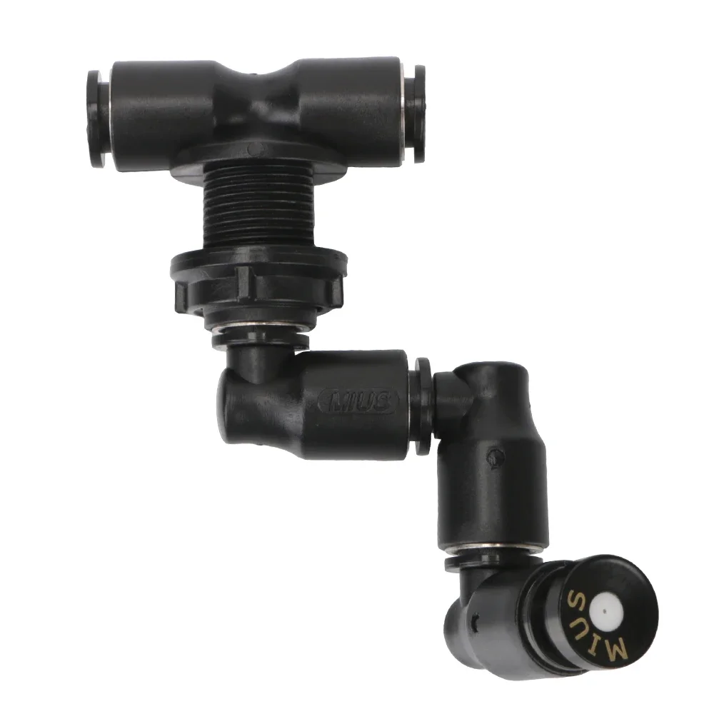 360 °   Sistema de boquilla de pulverización ajustable para Reptiles, nebulizador, sistema de enfriamiento por aspersor, acuario, tanque de selva tropical para mascotas acuáticas