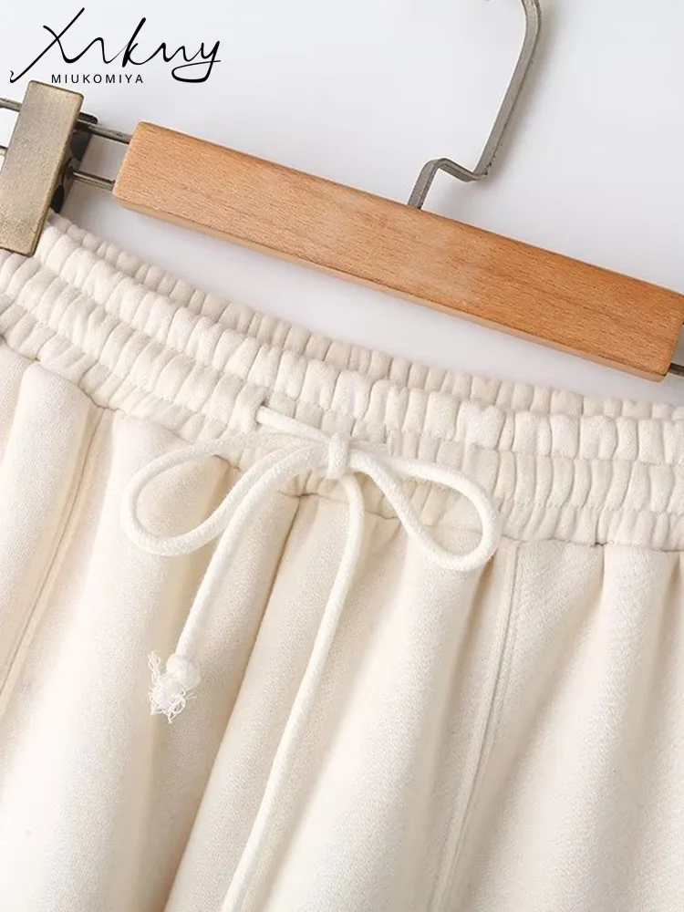 conjunto deportivo mujer gym, Traje cálido para mujer, conjuntos de pantalones de chándal de invierno, 2 piezas, chaqueta y pantalones de lana gruesa con cremallera, conjunto de chándal de terciopelo para mujer