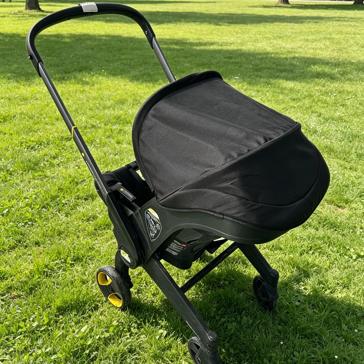 Kit de Repuesto MomTan para Silla de Auto y Carriola Doona+, Accesorios para Carriola, Cojín para Asiento, Capota y Almohadillas para Hombros