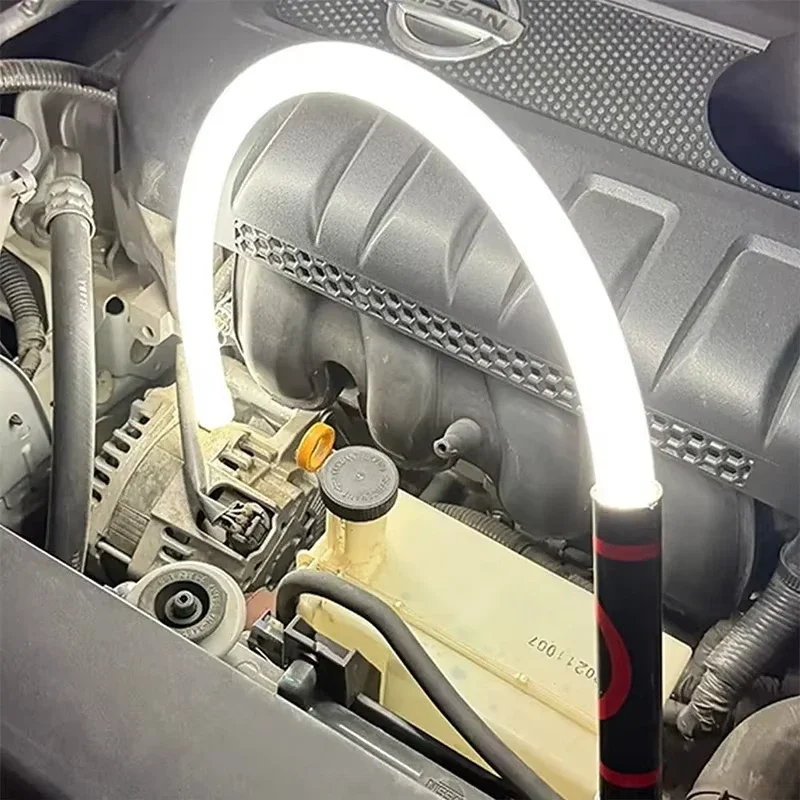 Linterna LED Flexible, Luz de Trabajo Profesional, Herramienta Portátil para Mecánicos, Reparaciones de Automóviles, Inspecciones y Espacios Reducidos