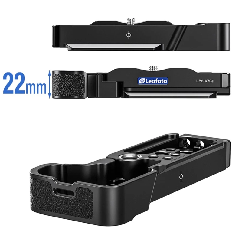 Placa Base Meta A7C2/A7CR, Compatible con Arca Swiss, placa L de liberación rápida para Sony A7C2 A7CII A7CR para DJI RS2 RSC 2