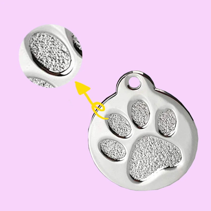 Placa de identificación personalizada para perro, placa de identificación para perro, antipérdida, suministros para mascotas, accesorios, Collar para gato y perro
