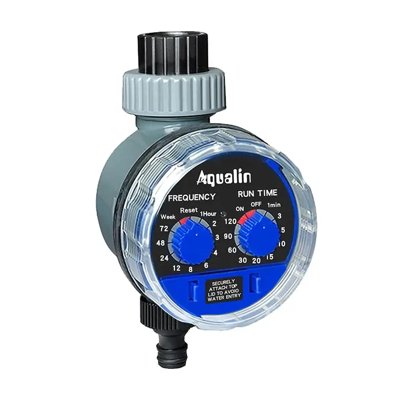 Temporizador de riego automático para jardín, válvula de bola/válvula solenoide, controlador de riego para el hogar, válvula electrónica de riego