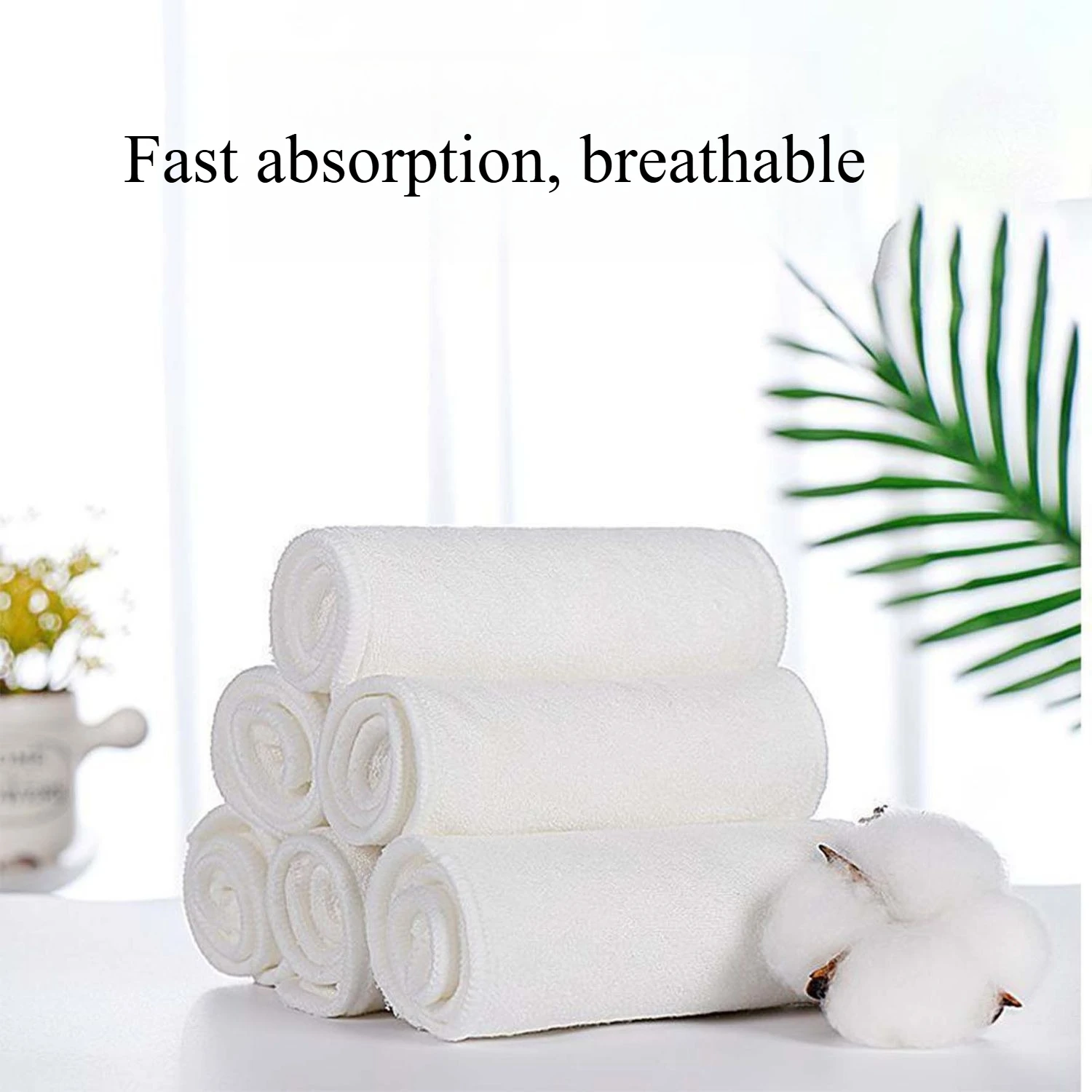 Almohadillas de pañales lavables para personas mayores, pañales transpirables de tres capas a prueba de fugas, almohadillas de algodón sanitarias para incontinencia de orina, herramienta de cuidado para ancianos