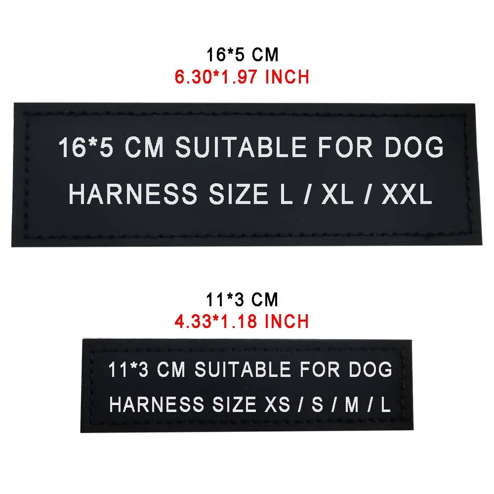 Etiqueta de nombre de perro personalizada, arnés reflectante para Collar de mascota, etiquetas adhesivas de identificación, etiquetas de arnés con logotipo de corazón y pata de texto personalizado, 2 uds.