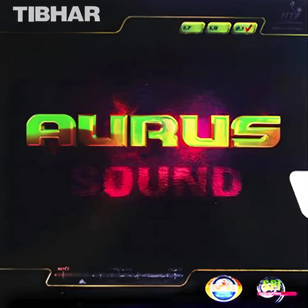 TIBHAR AURUS-sonido suave para tenis de mesa, goma original, esponja de Ping Pong