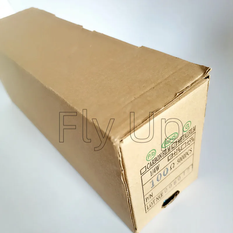 Resistencia de película metálica, 5000 piezas, 1/4W, 0R-22M, 1% W, 0, 0,25, 10, 2,2, 100, 120, 150, 220, 1K, 270 K, 330 K, 470K, 2,2 K, 1M, 10M, 20M ohmios