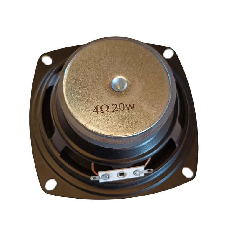Tenghong 2 uds 4 pulgadas Unidad de altavoces de Audio portátiles 4 Ohm 20W para cine en casa Multimedia sonido música altavoz DIY