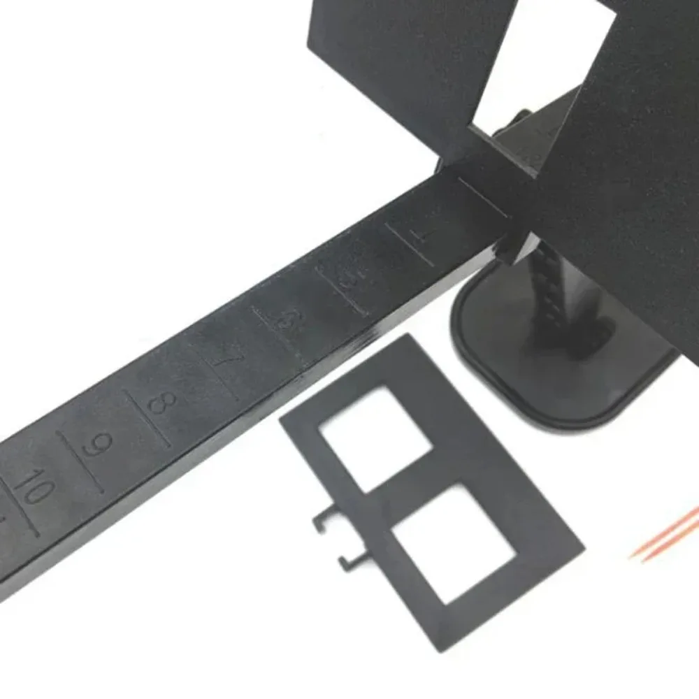Kit de entrenamiento de regla de apertura, herramienta de corrección de terapia de visión, regla de fisura de entrenamiento de ojos, ambliopía de strabismo, tratamiento ocular