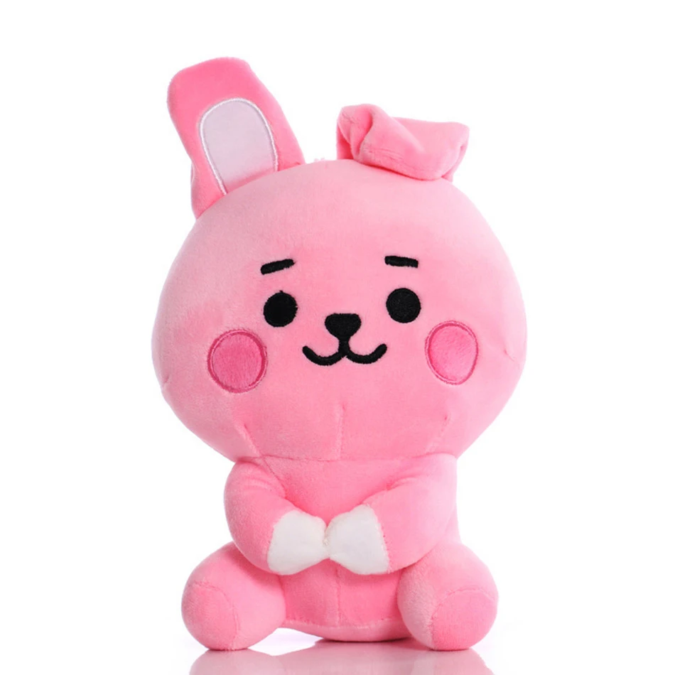 Llavero de peluche B-T-21 Koay Shooky Mang Cooky, bonito colgante de peluche, adorno para mochila, regalo para fans, decoración para bolsos