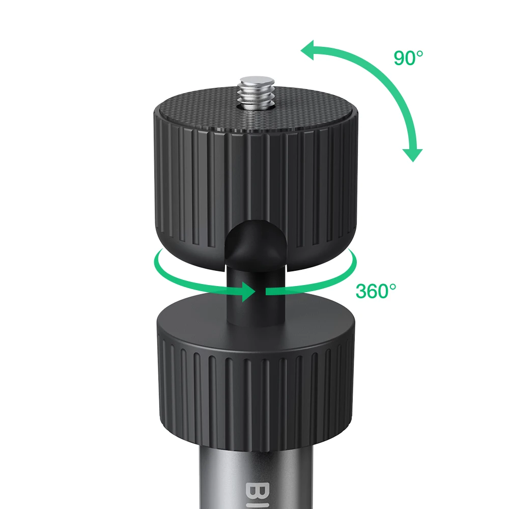 BlitzWolf-soporte para proyector de BW-VF3, trípode estable con ajuste de 360 °, aleación de aluminio, capacidad de 10KG de peso, portátil para películas al aire libre