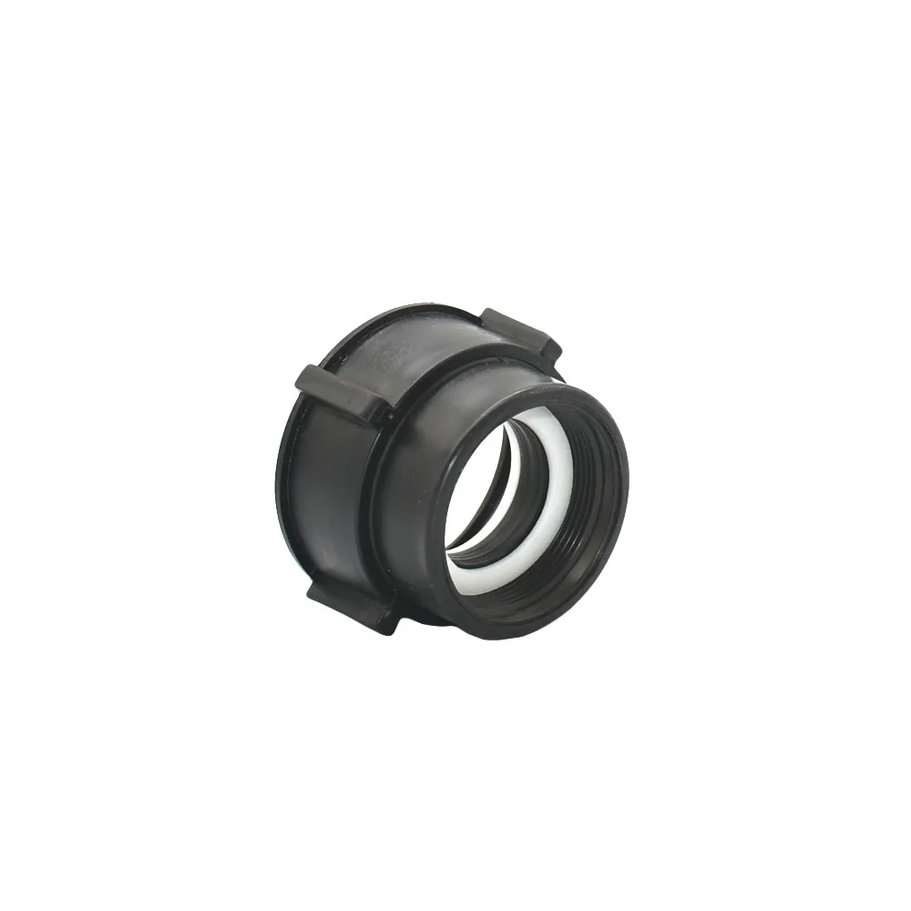 Adaptador de tanque IBC S60 a 1,5 2 "63/75/80/100mm conector de rosca barril de tonelada de jardín conectar grifo 1000 litros accesorio de tanque IBC