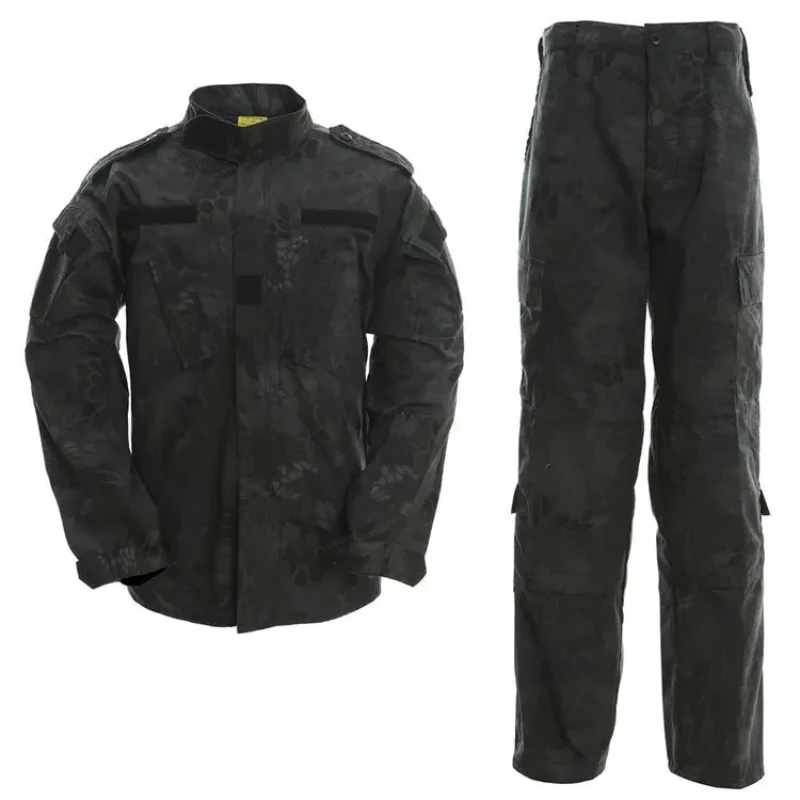 Uniforme táctico de camuflaje para exteriores, chaqueta Airsoft, ropa de combate, BDU Camo, traje de caza, chaqueta y pantalones de entrenamiento