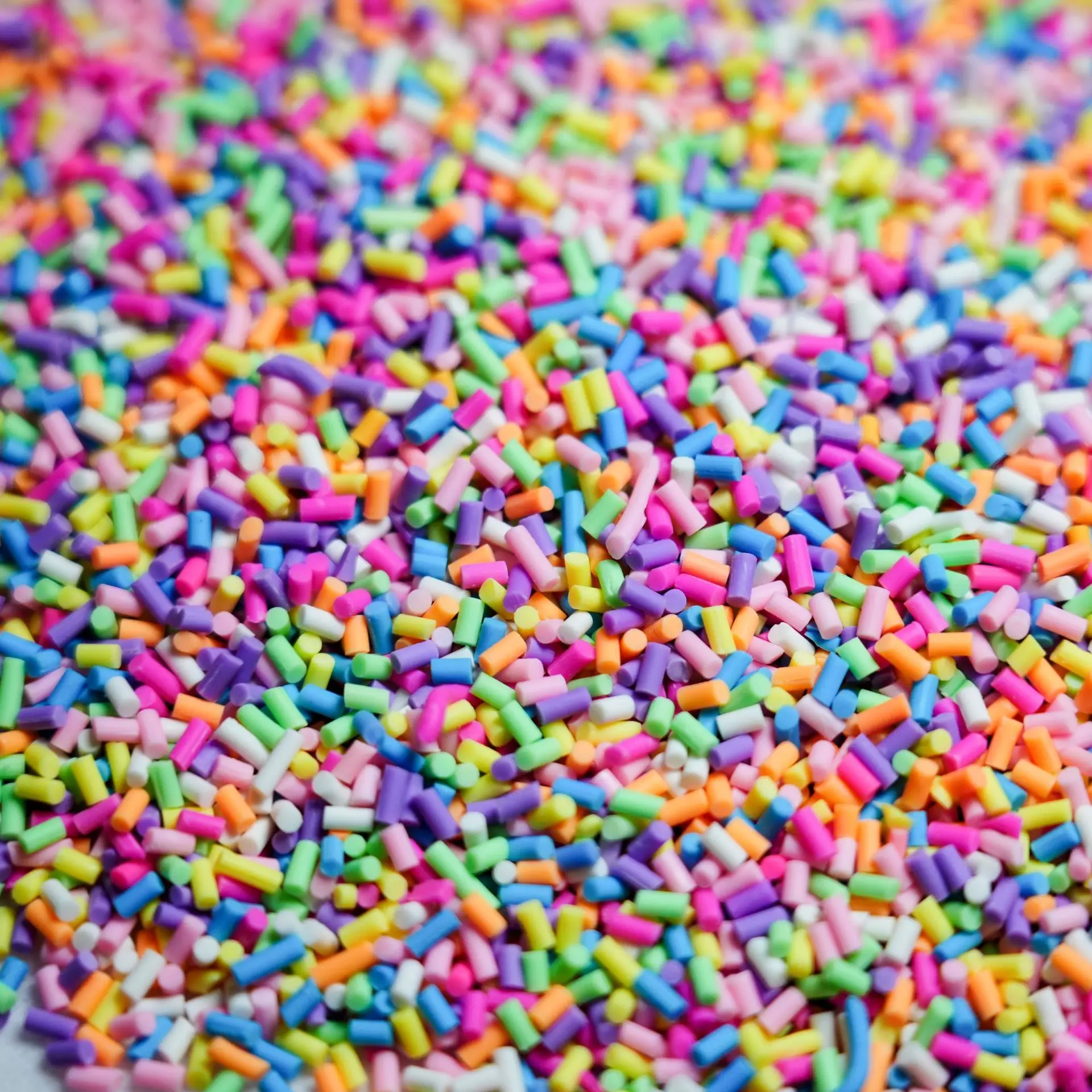100g/bolsa de Arcilla Polimérica DIY con Chispas de Colores - Adornos de Chocolate para Uñas, Pequeños Accesorios Decorativos de Relleno