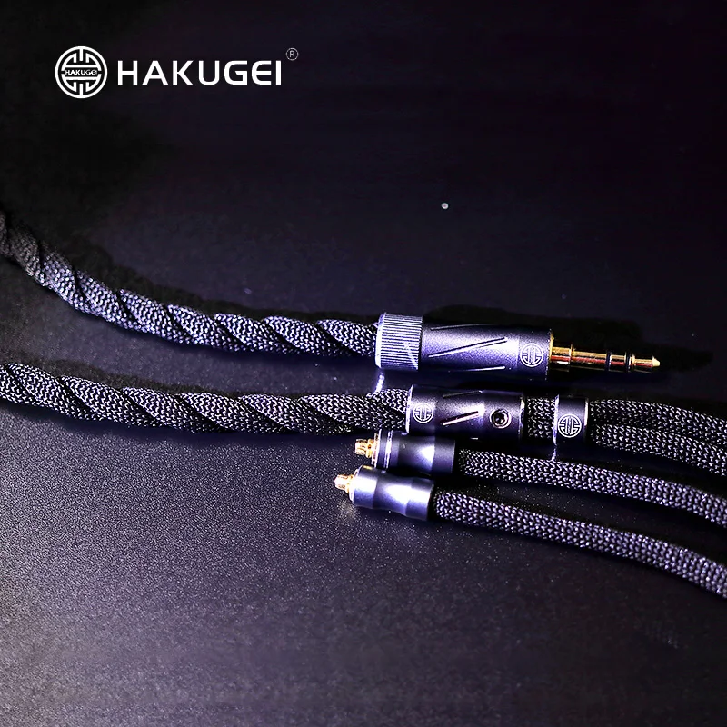 HAKUGEI Cable de auriculares Lucky Voice 2,5 3,5 4,4 0,78 mmcx