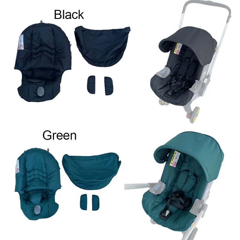 COLU KID ®   Accesorios para cochecito, kits de cambio de cojín de asiento, sombrilla para cochecito de asiento de coche Doona FooFoo