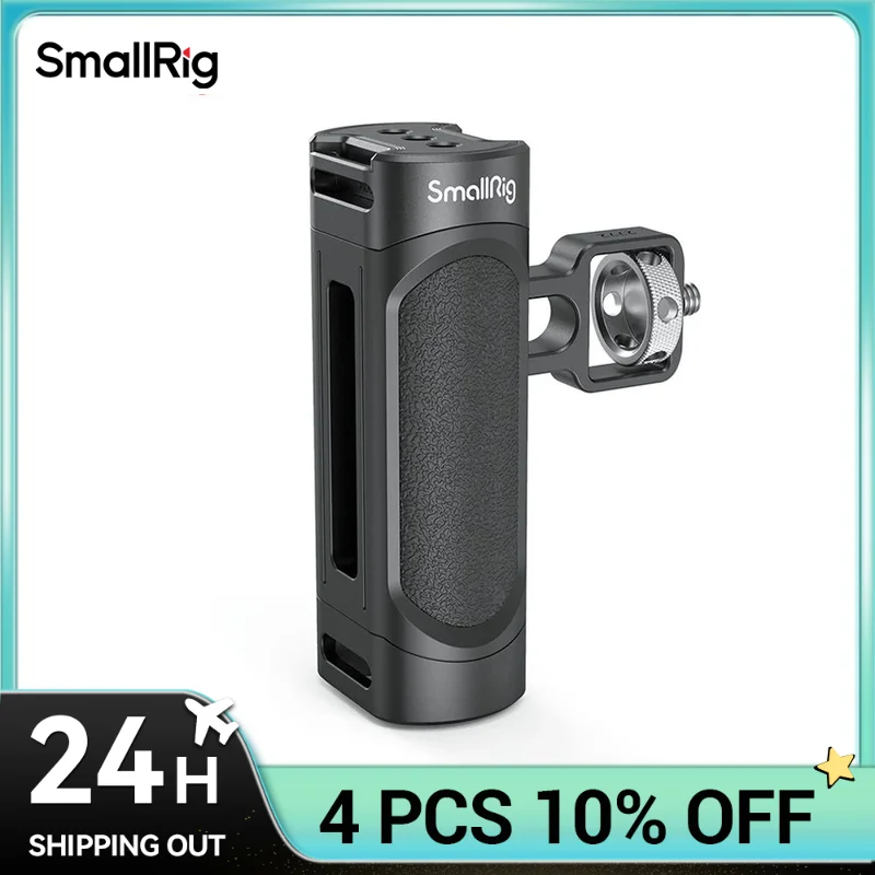Mango lateral SmallRig para iPhone 14, soporte de vídeo para teléfono inteligente, ligero, 1/4 hilos, empuñadura Universal de liberación rápida 2772