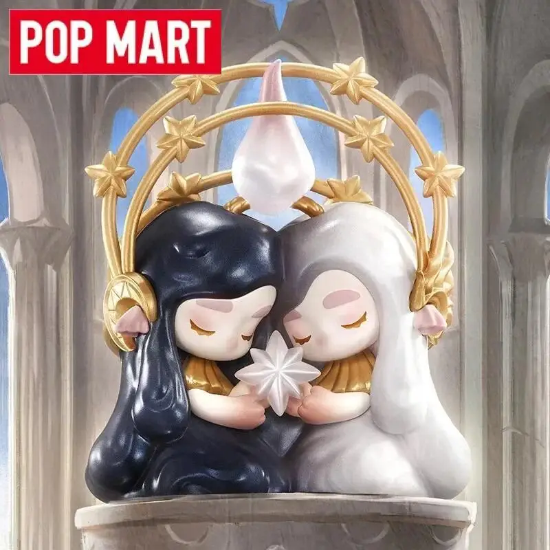 Caja ciega de la serie POP MART CHAKA, caja misteriosa, bolsa de adivinación, muñeca de juguete, figura de Anime, colección de adornos de escritorio