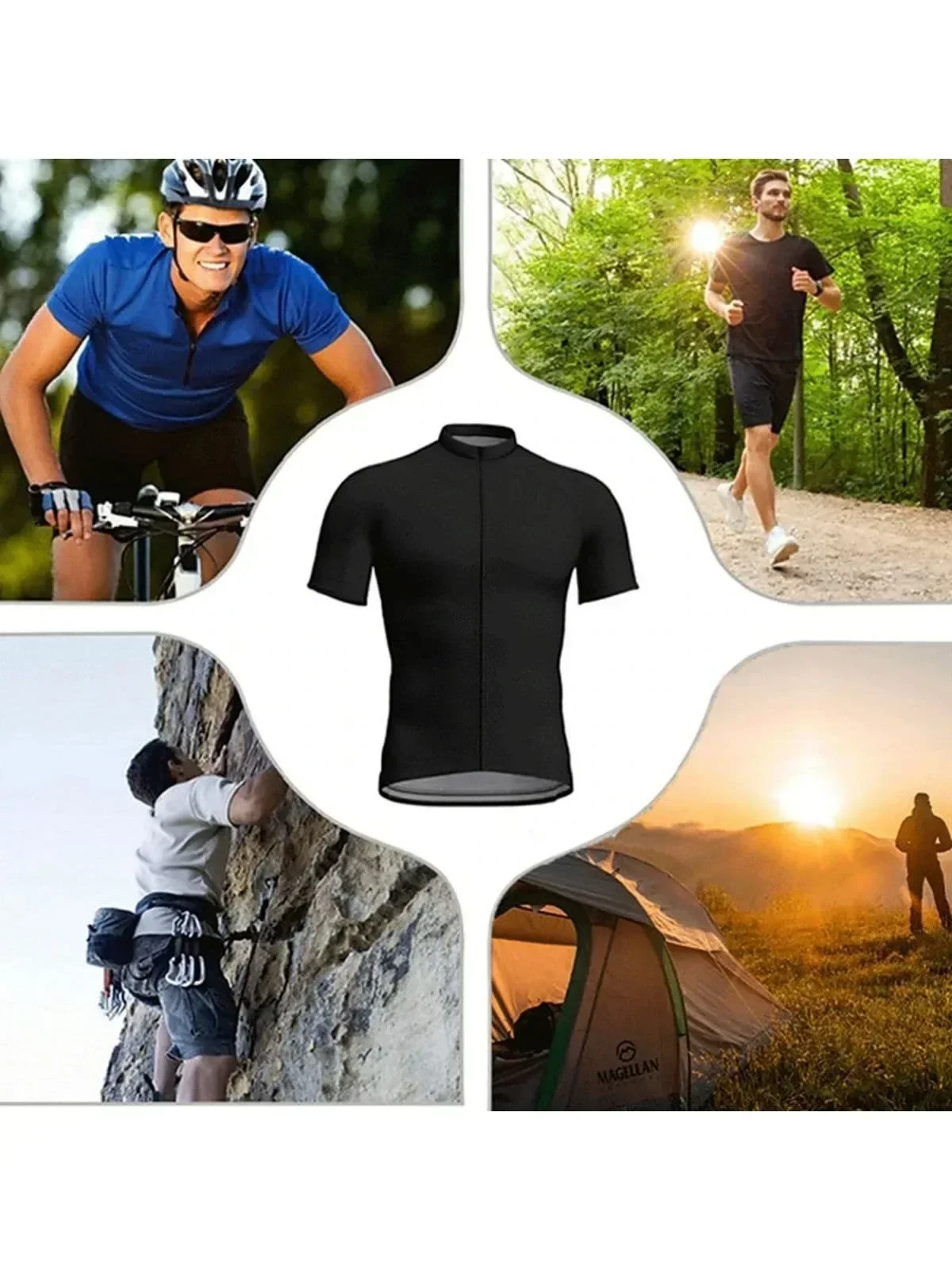 2024 ciclismo verano hombres divertida camiseta de bicicleta ciclo de manga corta MTB jersey ropa de bicicleta de carretera ciclismo jersey