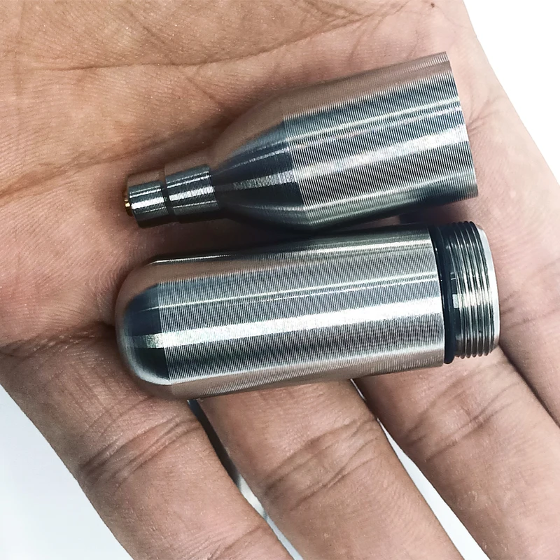 Nuevo Diseño Cartucho de CO2 sin Rosca 16G 12g Recargable para Bomba, Dispensador de Cerveza Casera, Máquina de Soda, Agua con Gas, Elaboración de Cerveza, Barril de Cerveza