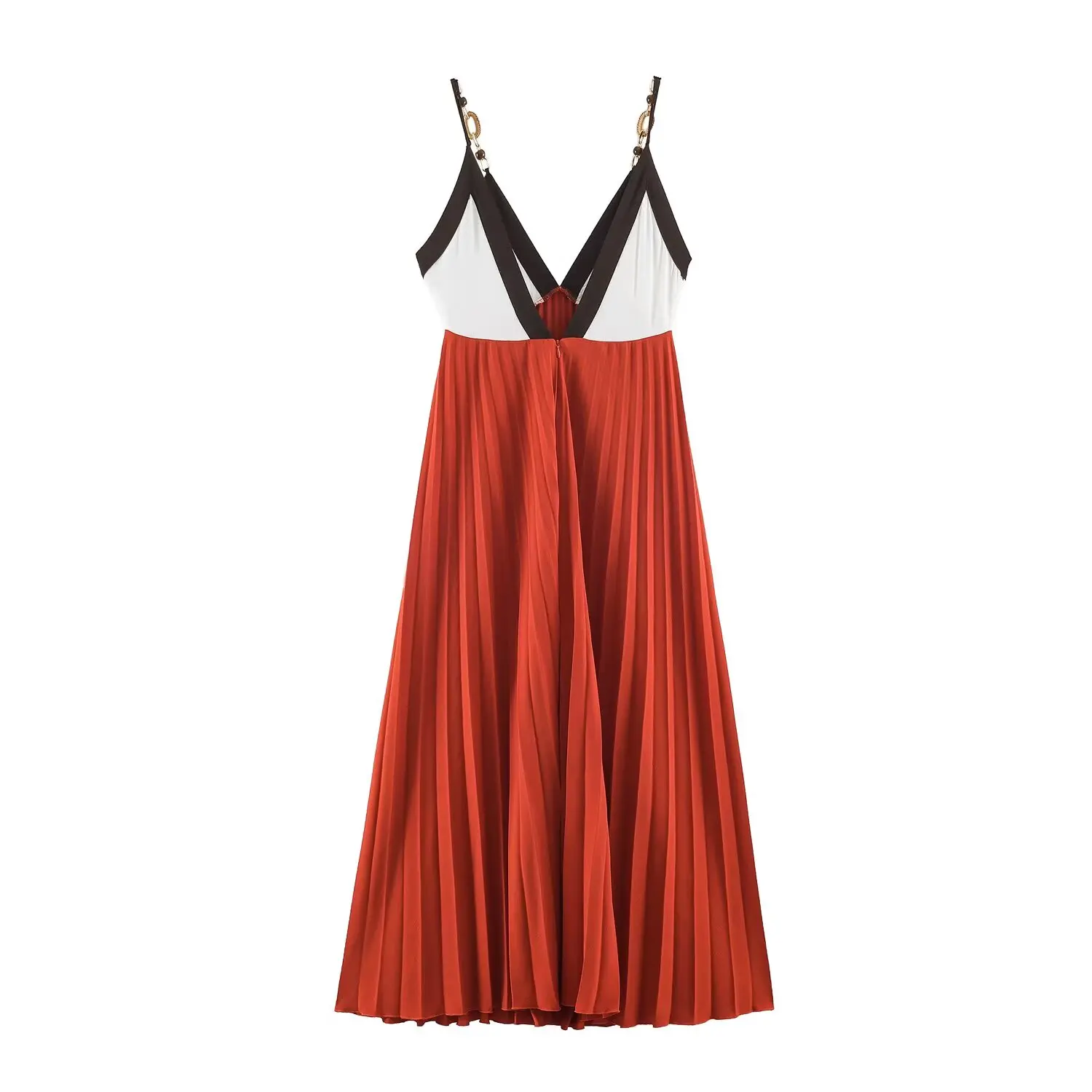 KLKXMYT Elegante Vestido Largo con Cuentas para Mujer, Vestido Midi Sexy sin Mangas con Espalda Descubierta, Vestidos de Fiesta para Mujer