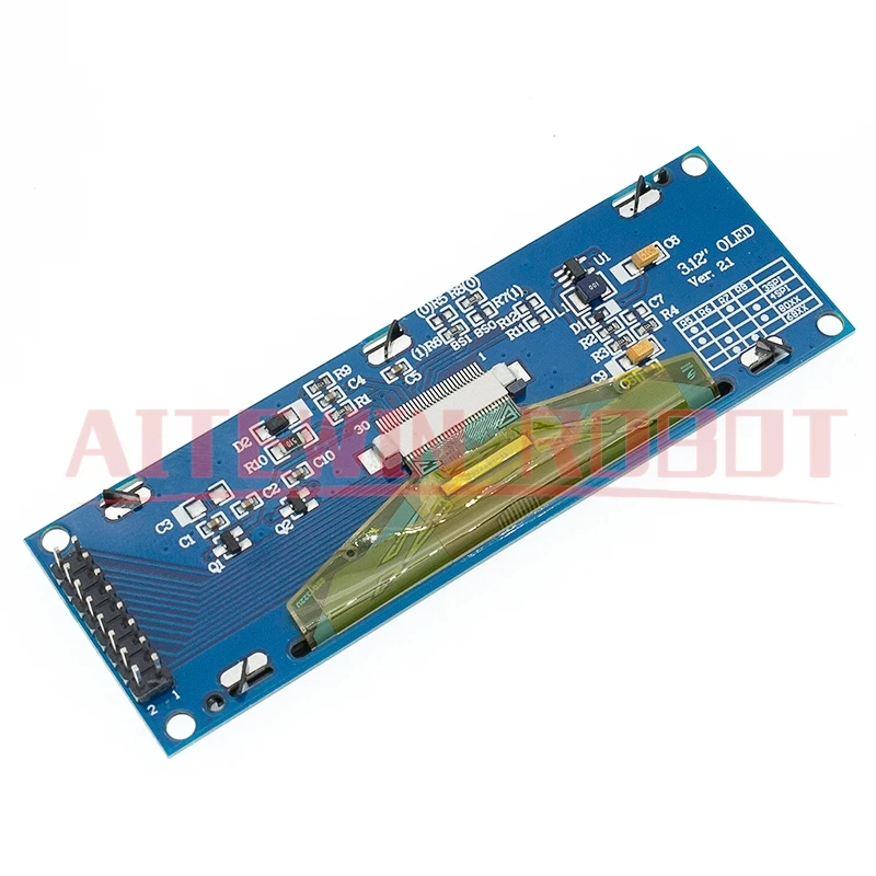 Pantalla OLED Real 3,12 "256*64 25664 puntos módulo LCD gráfico pantalla LCM pantalla SSD1322 controlador compatible con SPI