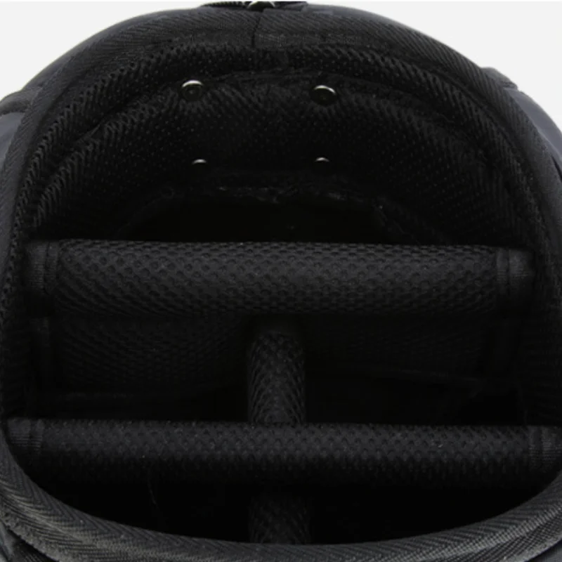 Bolsa de golf con ruedas, bolsas de golf estándar deportivas ultraligeras, gran capacidad, almacenamiento de pelotas de aviación, multifuncional, QB069