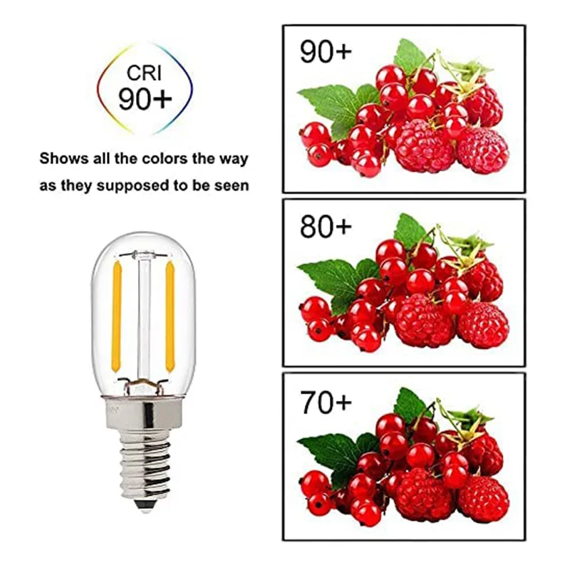 Bombilla LED Genixgreen DC 12V 24V E14 T22 1W de bajo voltaje, bombilla tubular de filamento, lámpara LED tipo candelabro E12, luces para habitaciones de autocaravanas y locomotoras.