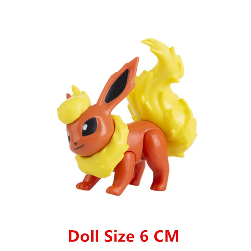 Figura de Anime de Pokemon, Pikachu, Eevee, Charizard, Mewtwo, colección de figuras de dibujos animados, modelo de monstruo de bolsillo, juguetes de acción, regalo de cumpleaños