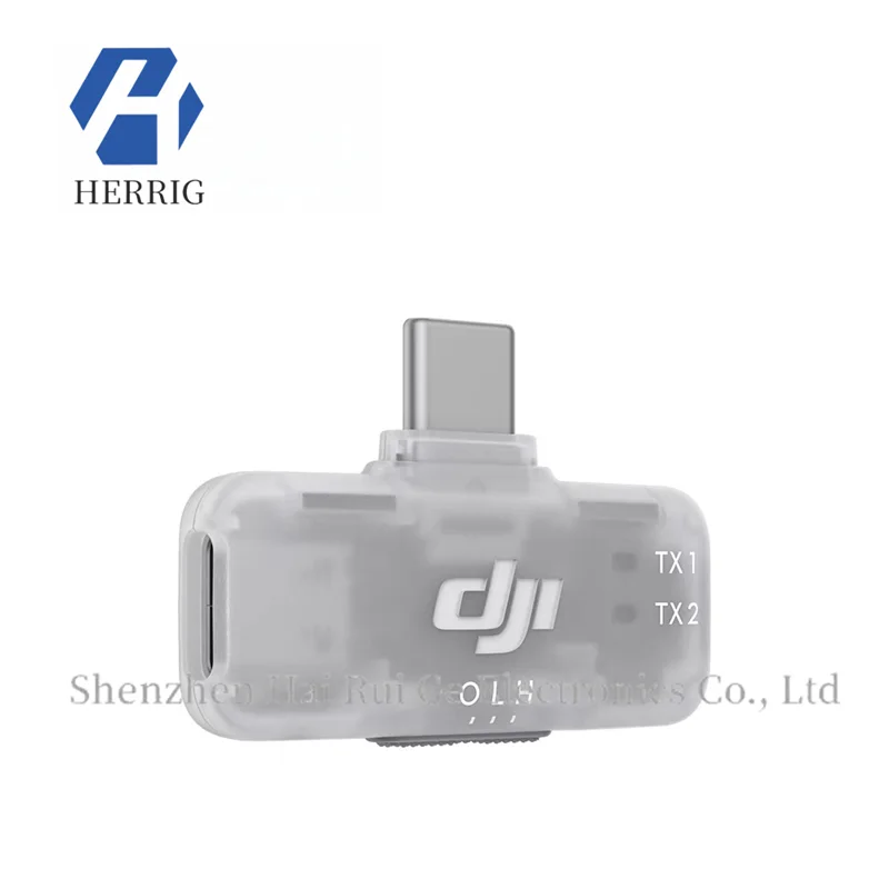 Receptor de Micrófono Móvil DJI Mic Series 2/3/Mic Mini, Receptor de Micrófono Inalámbrico