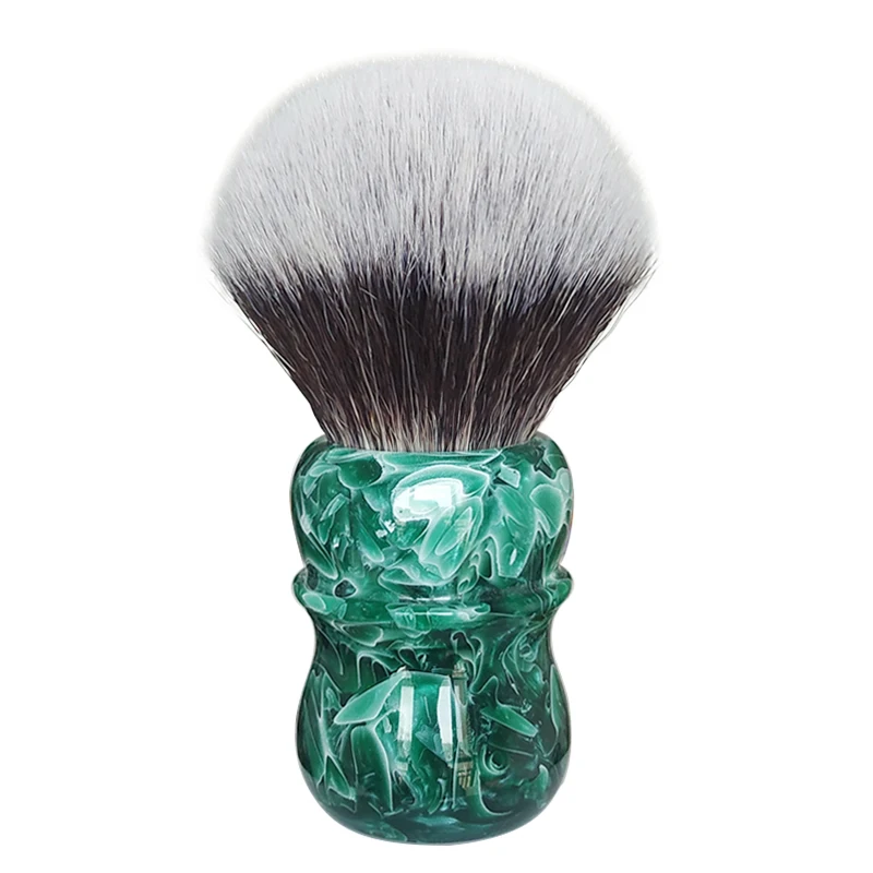Brocha de Afeitar Dscosmetic de Pelo Sintético Jade G7 de 30 mm para Hombre